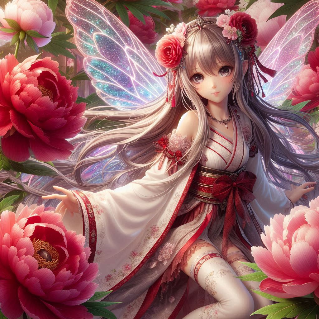 牡丹の妖精