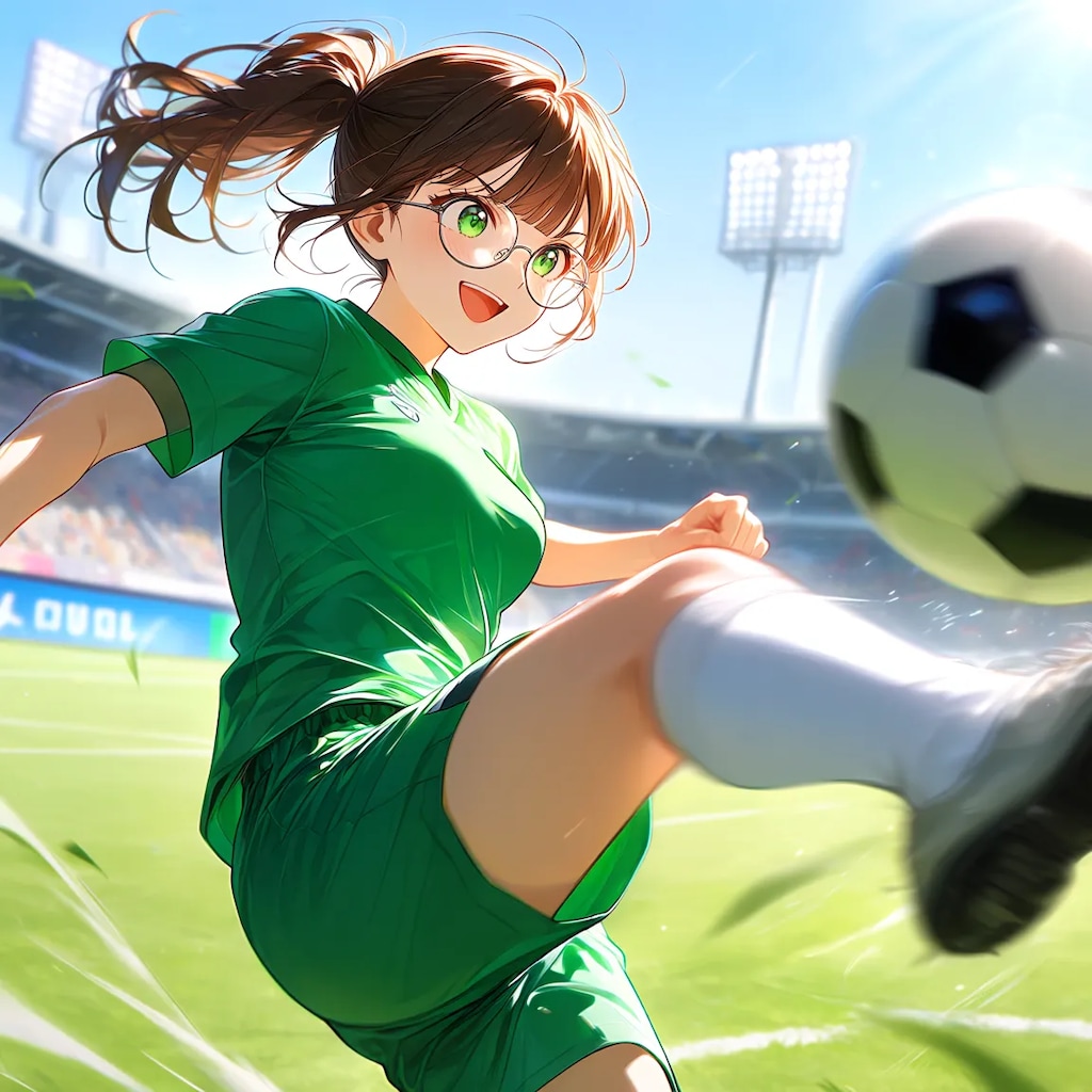 プロサッカー選手な碧海ちゃん