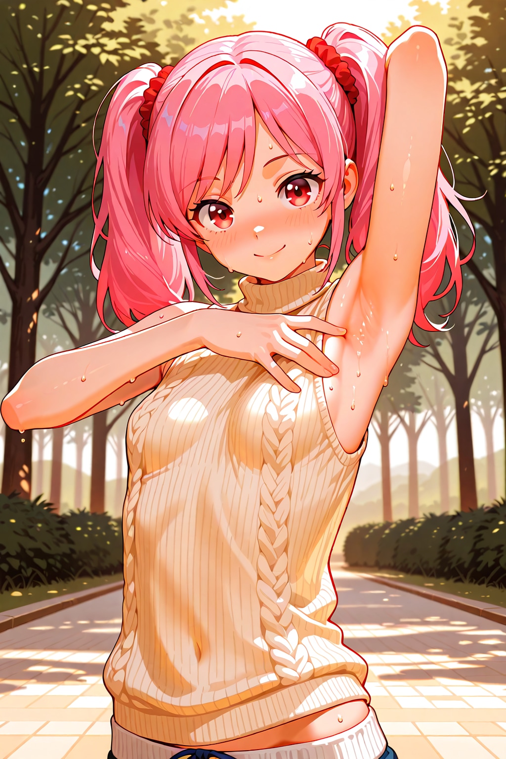脇フェチ