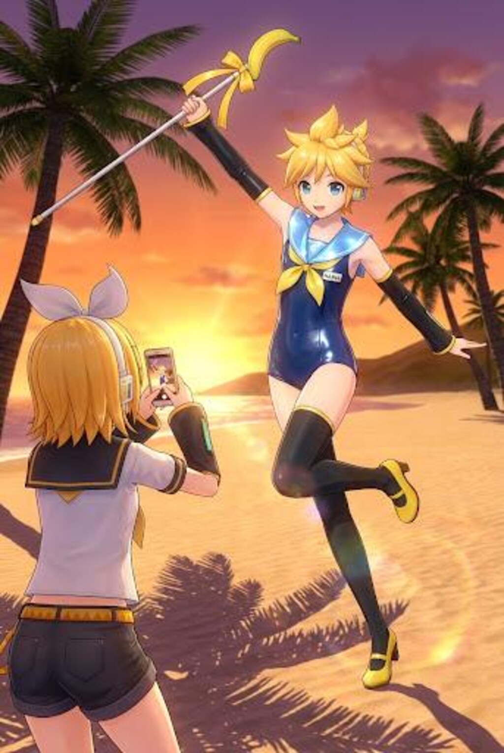 鏡音レンの暴走　撮影中