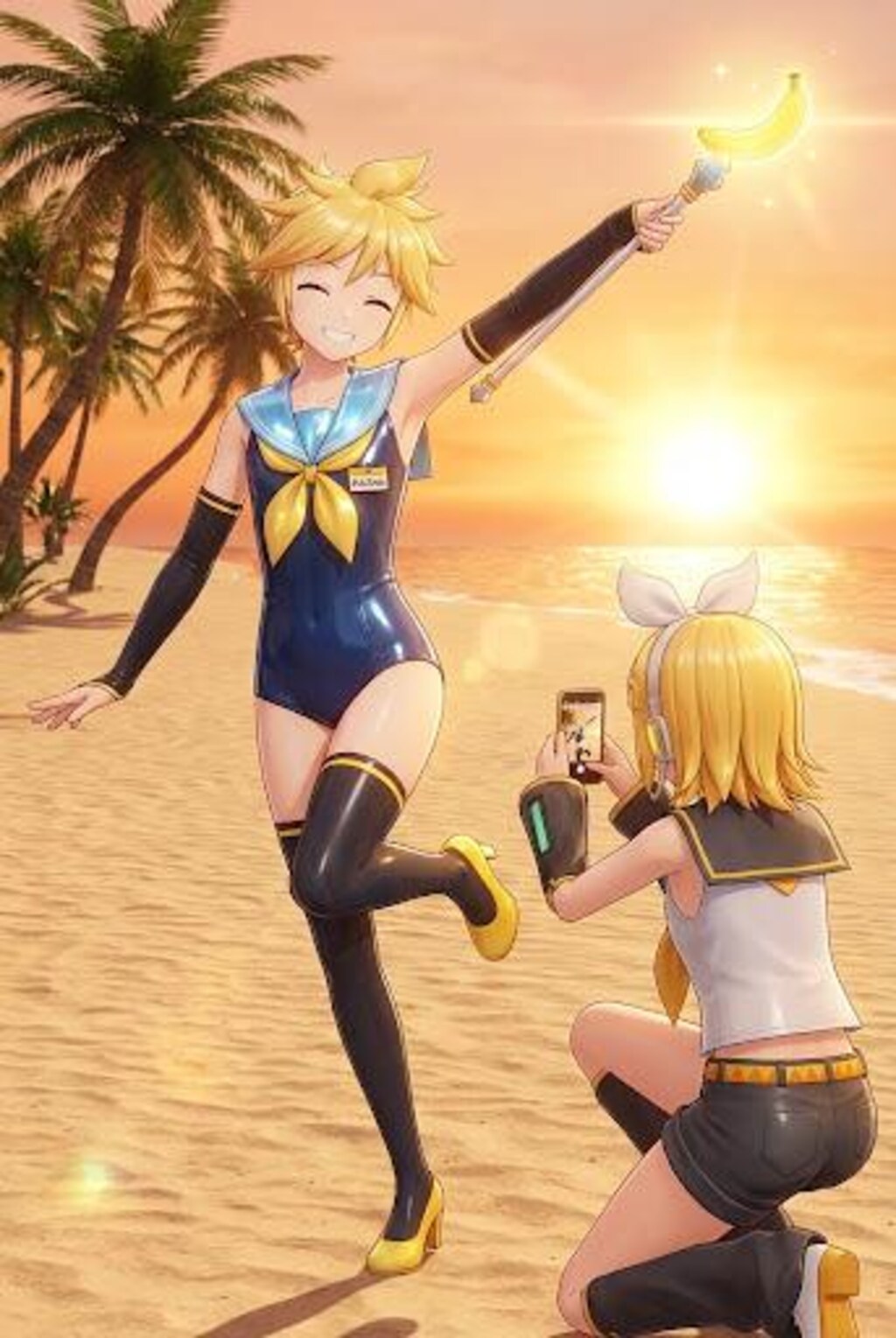 鏡音レンの暴走　撮影中
