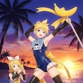 鏡音レンの暴走　撮影中 2枚目