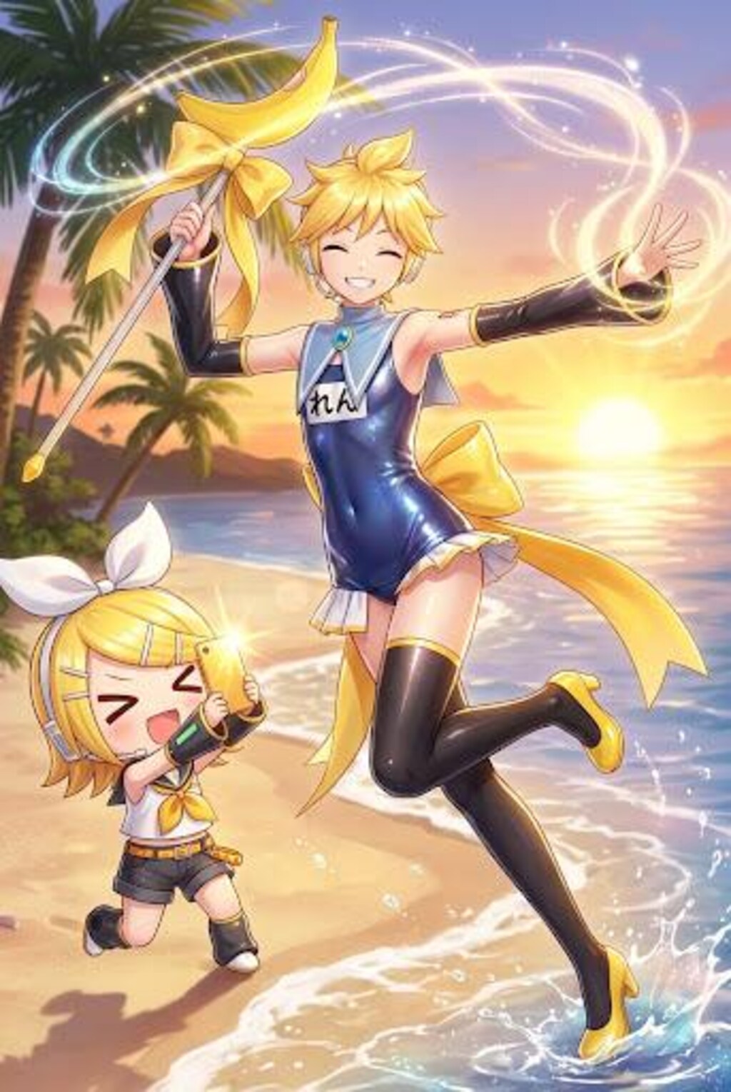 鏡音レンの暴走　撮影中