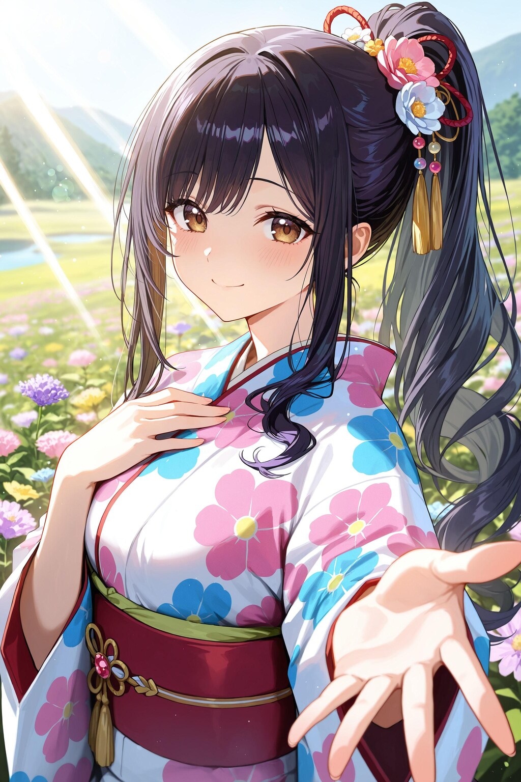 異世界の女神さま（アマテラスさん）