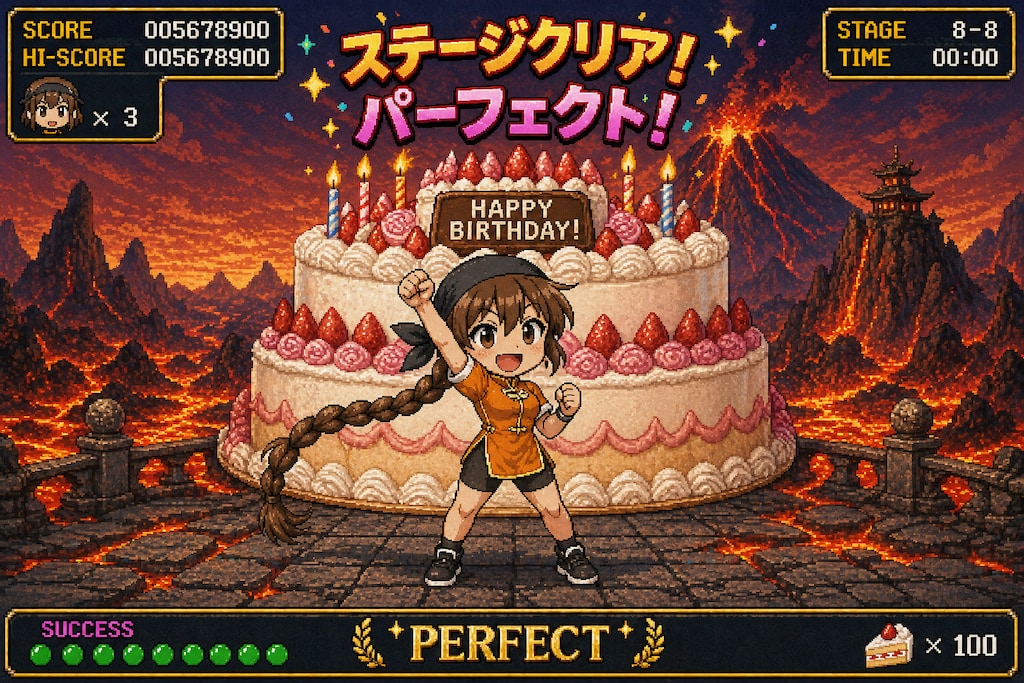 【誕生日FA】うちの子師匠さん。