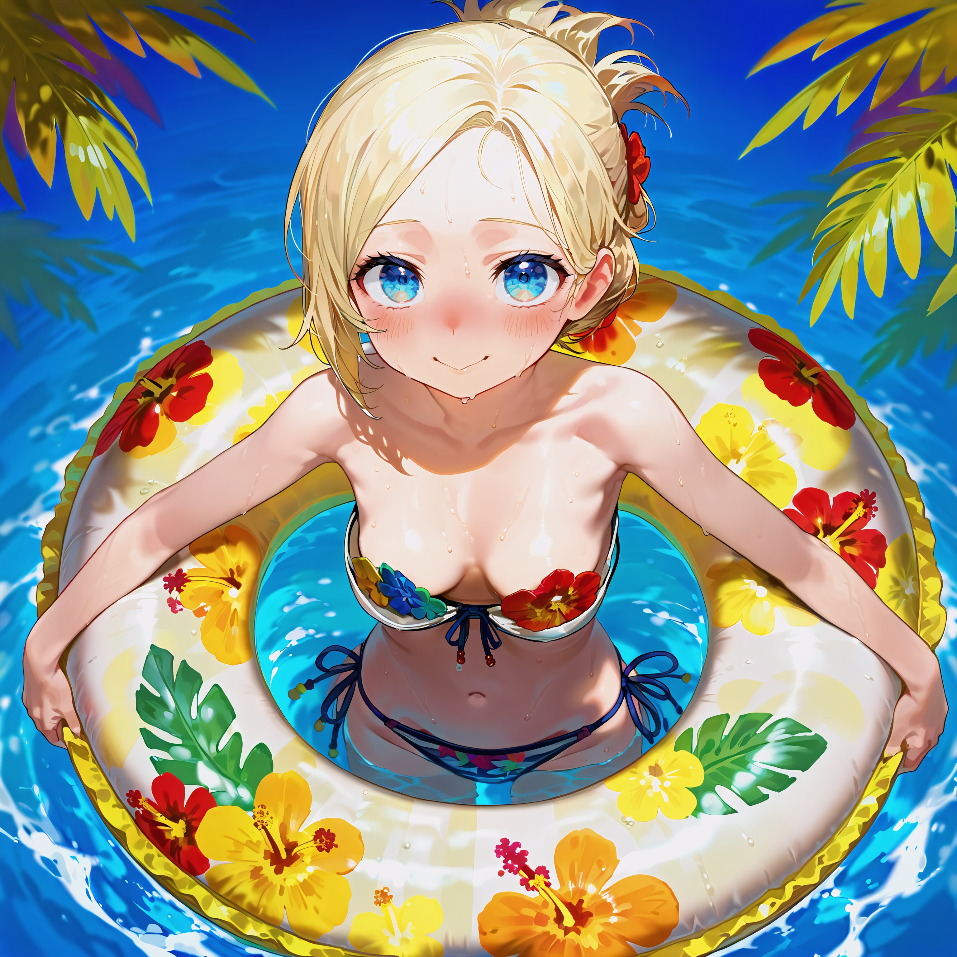 おニューの水着