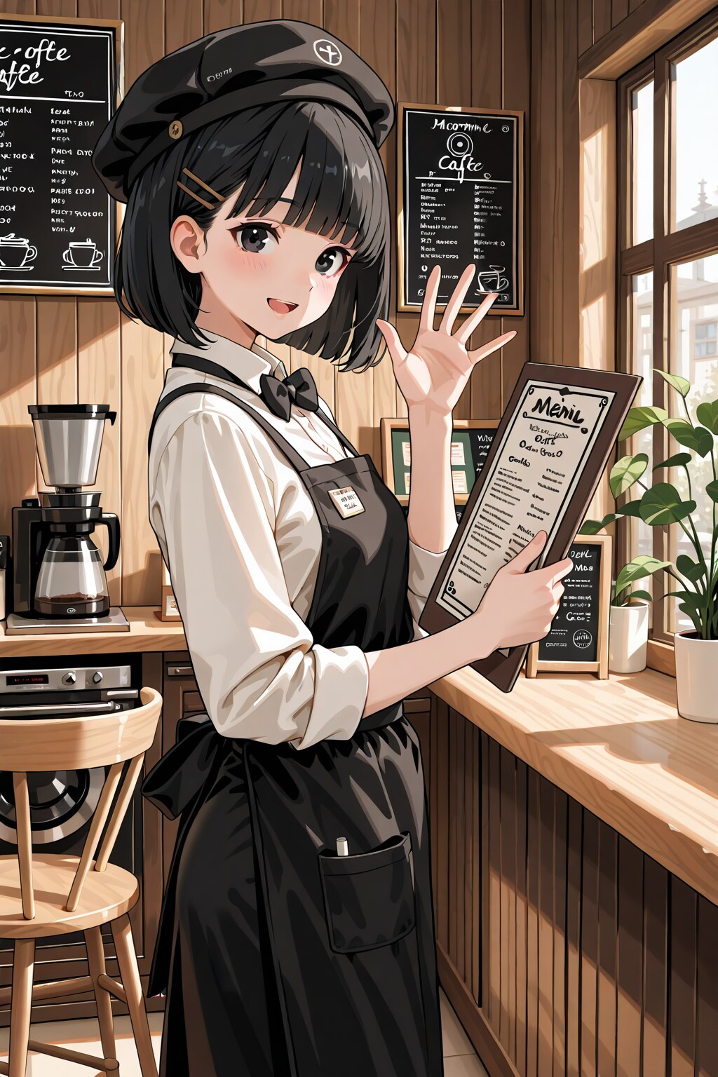 妹ちゃん✨カフェへようこそ‼️🥰☕️✨４１３ | の人気AIイラスト・グラビア