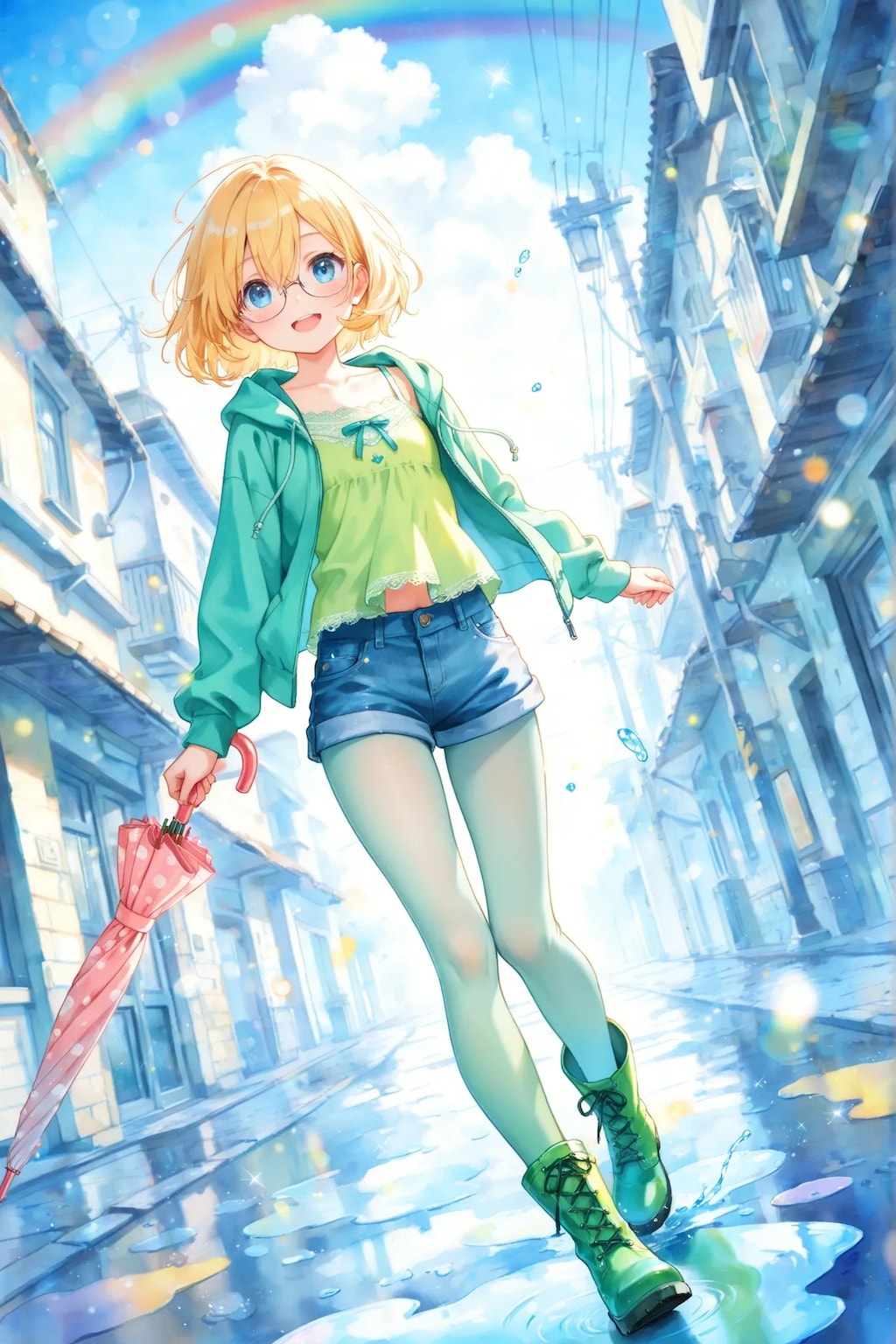 雨上がりに純ちゃん