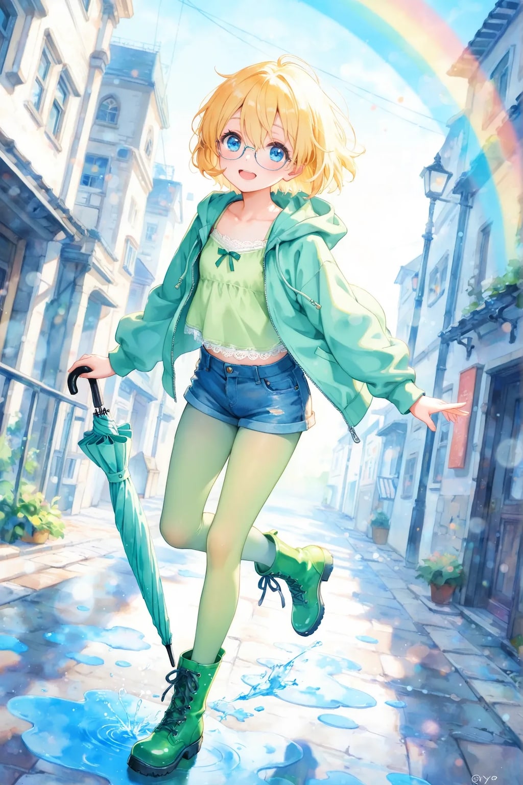 雨上がりに純ちゃん