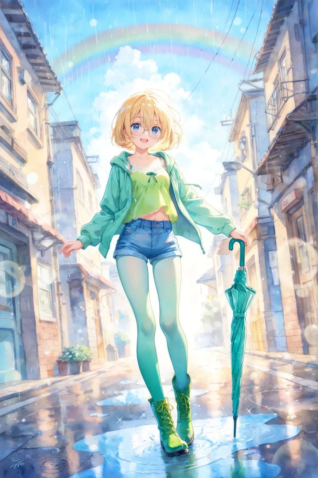 雨上がりに純ちゃん