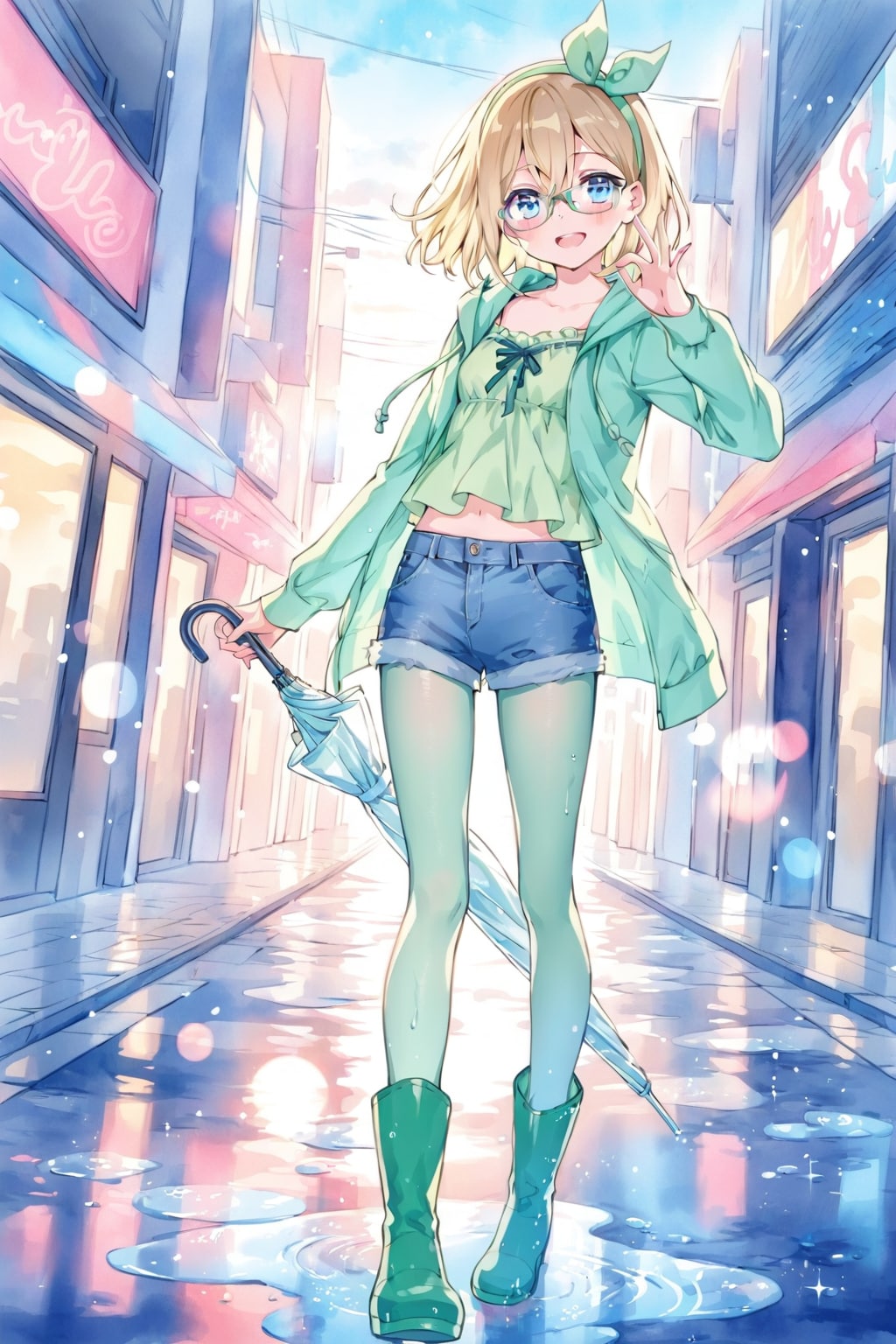 雨上がりに純ちゃん