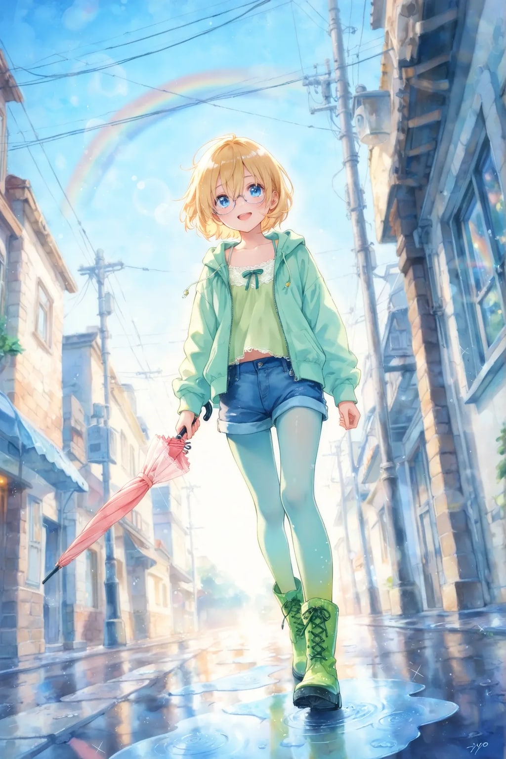 雨上がりに純ちゃん