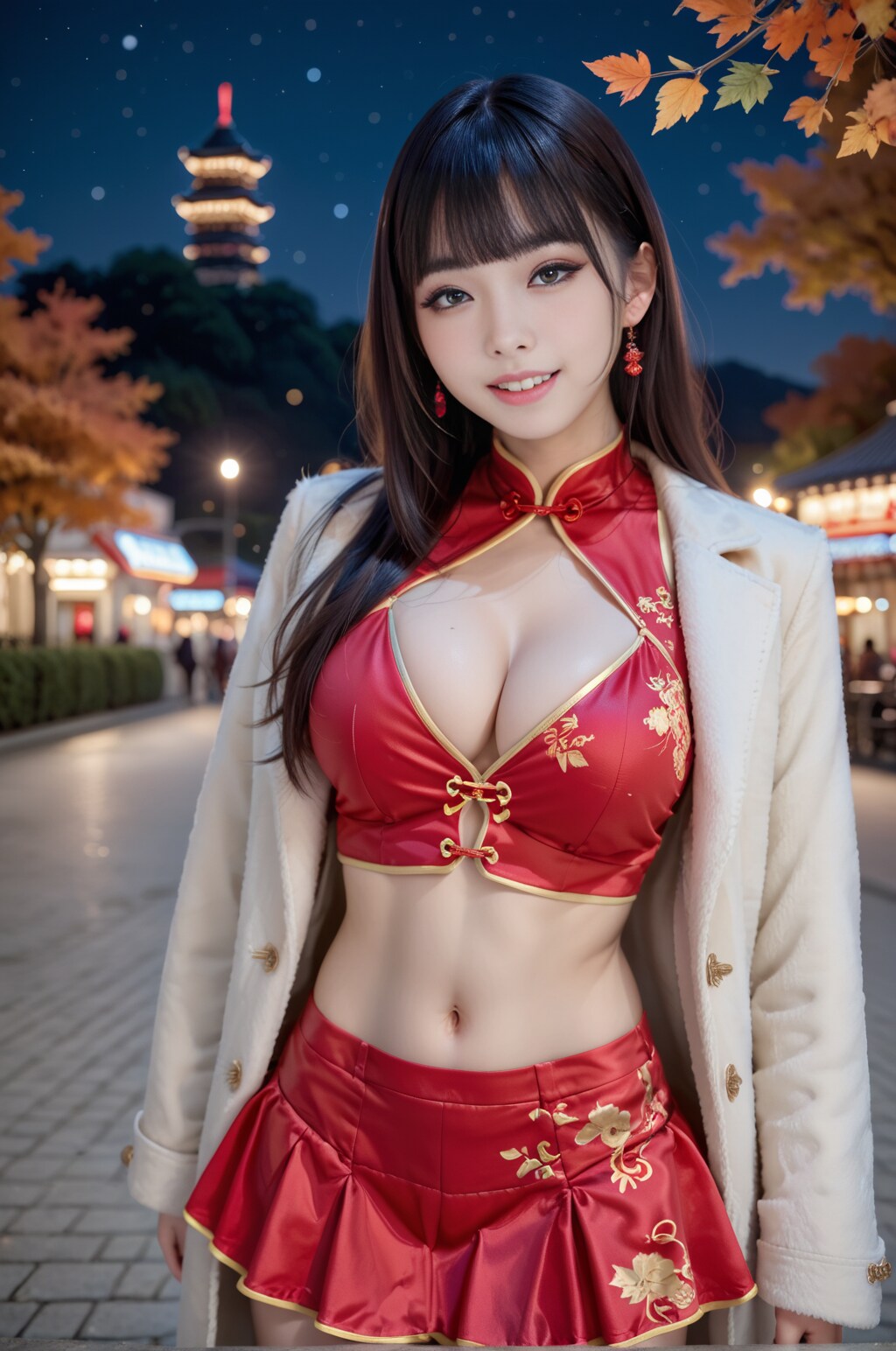 チャイナドレス　コート