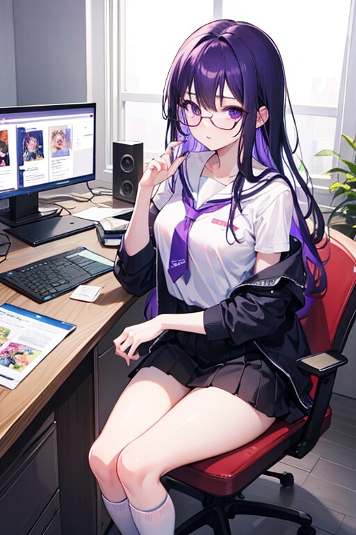 美人すぎるハッカー　自室兼研究所
