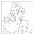 ASCIIアート風おんなのこ 4枚目