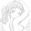 ASCIIアート風おんなのこ 3枚目