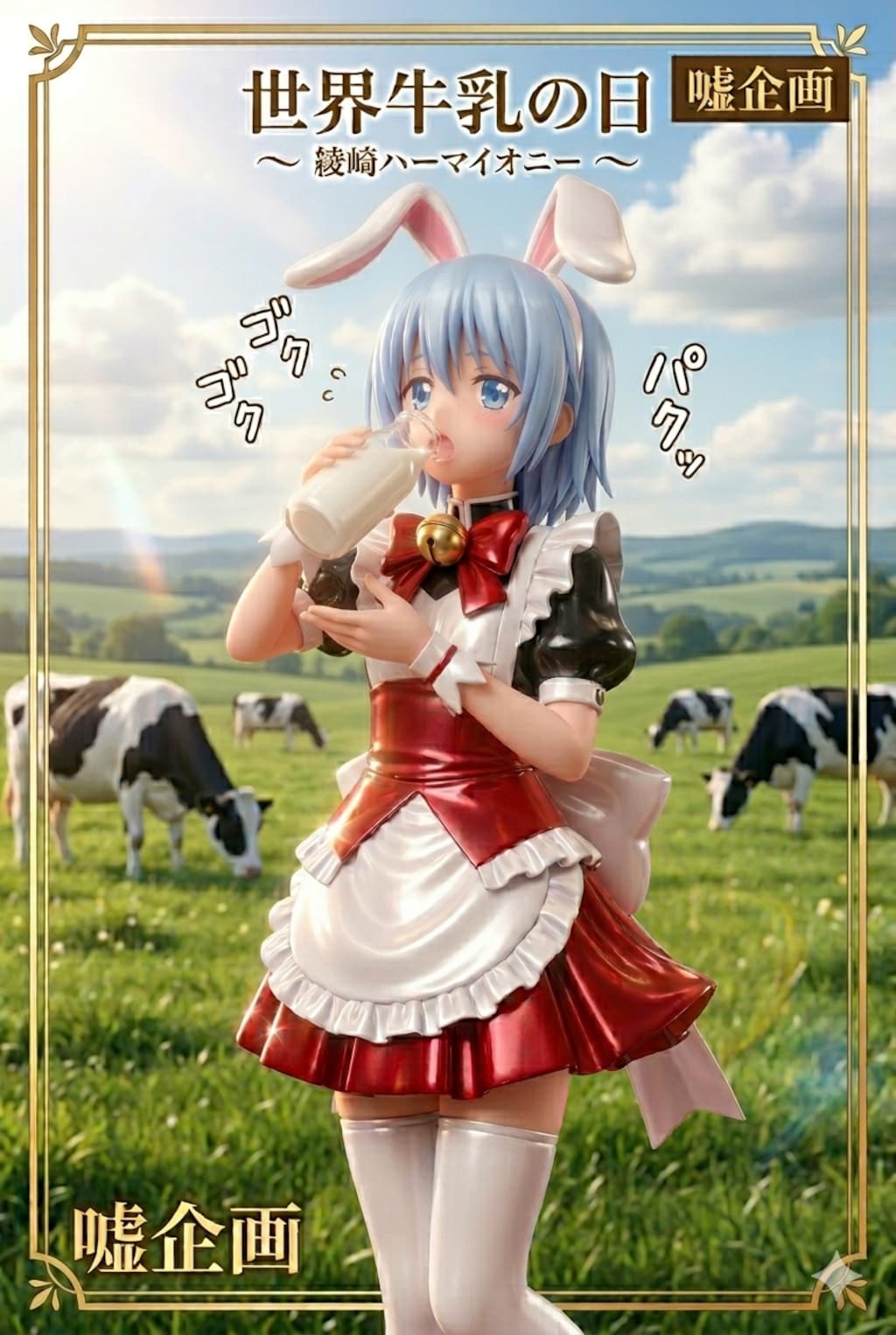 世界牛乳の日　綾崎ハーマイオニー