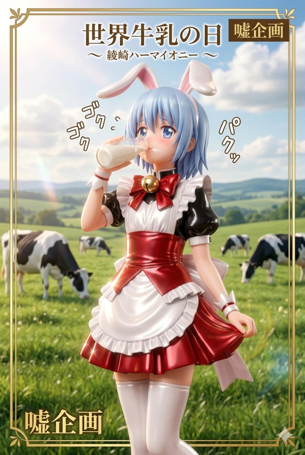 世界牛乳の日　綾崎ハーマイオニー