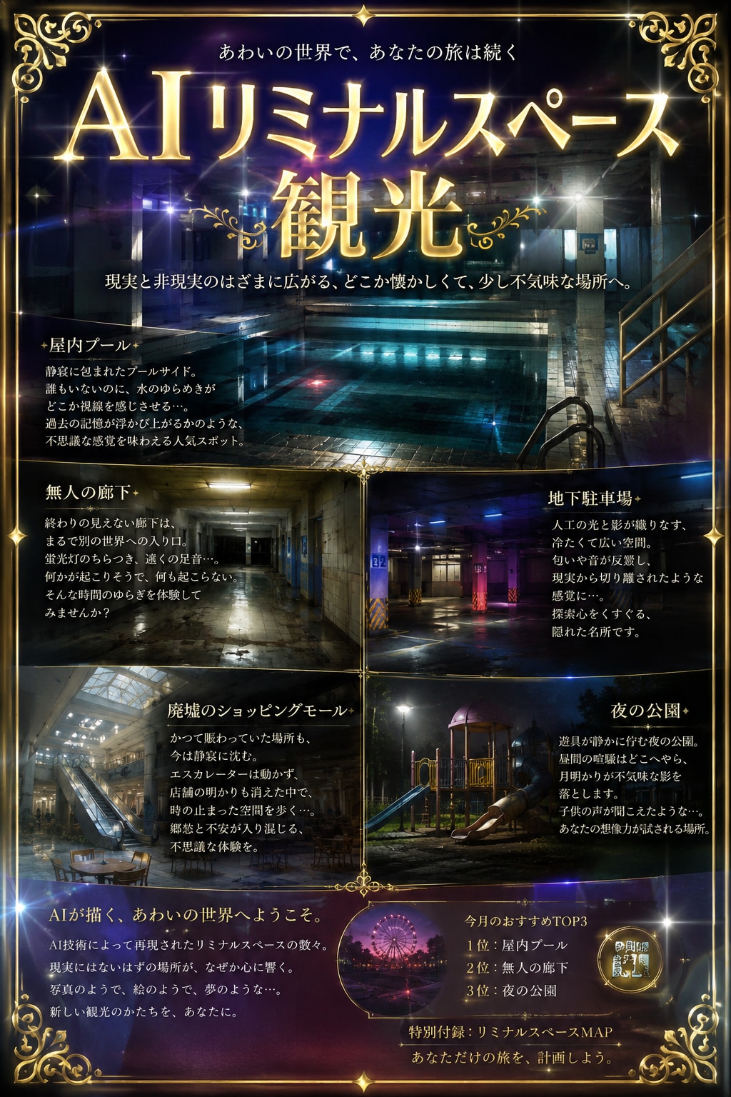 AIリミナルスペース観光