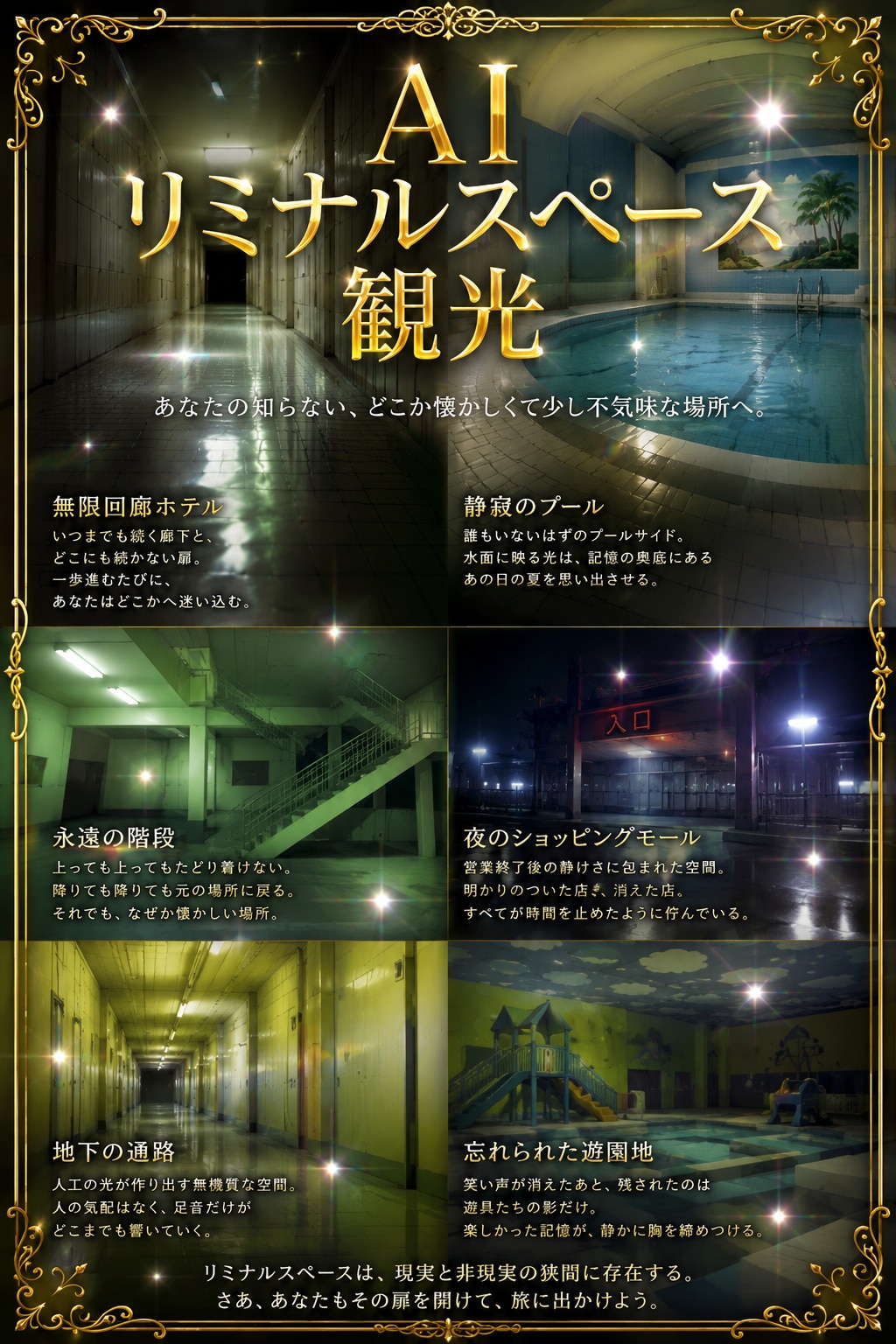 AIリミナルスペース観光