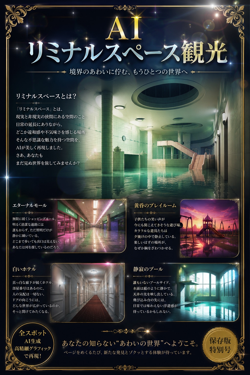 AIリミナルスペース観光