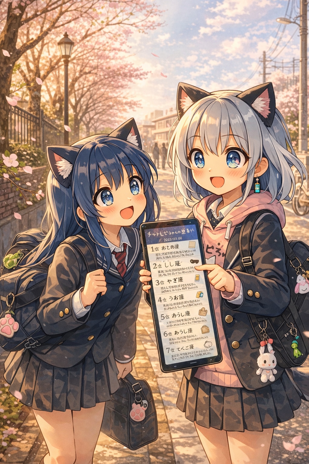 チャトピちゃん占い(03/06) | の人気AIイラスト・グラビア