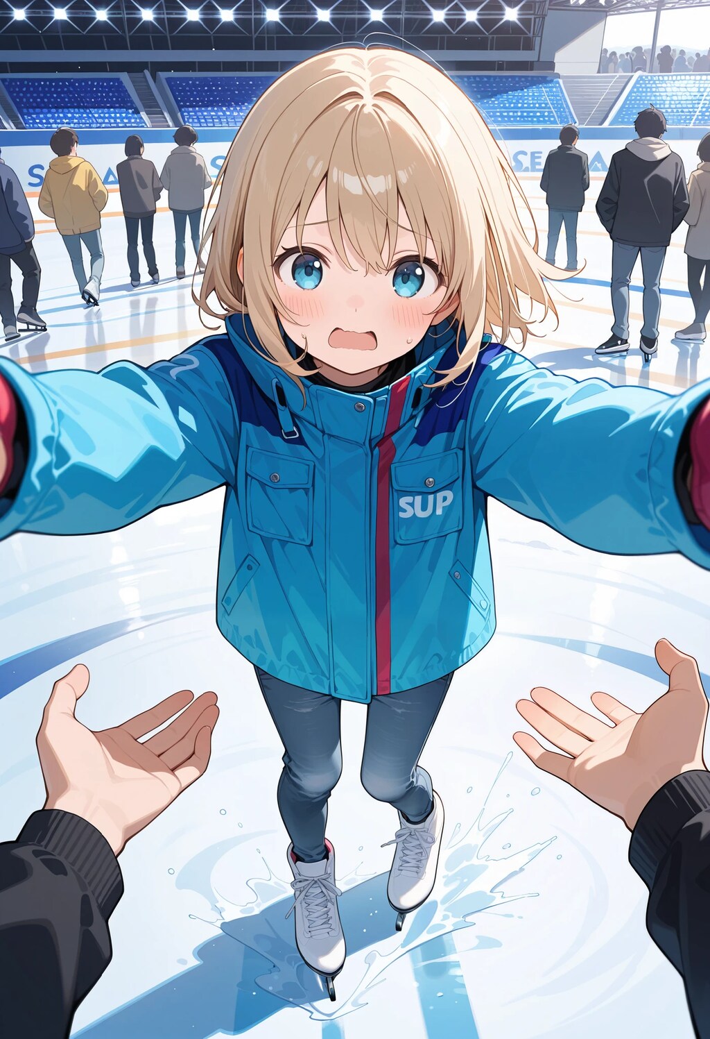 スケートデビュー