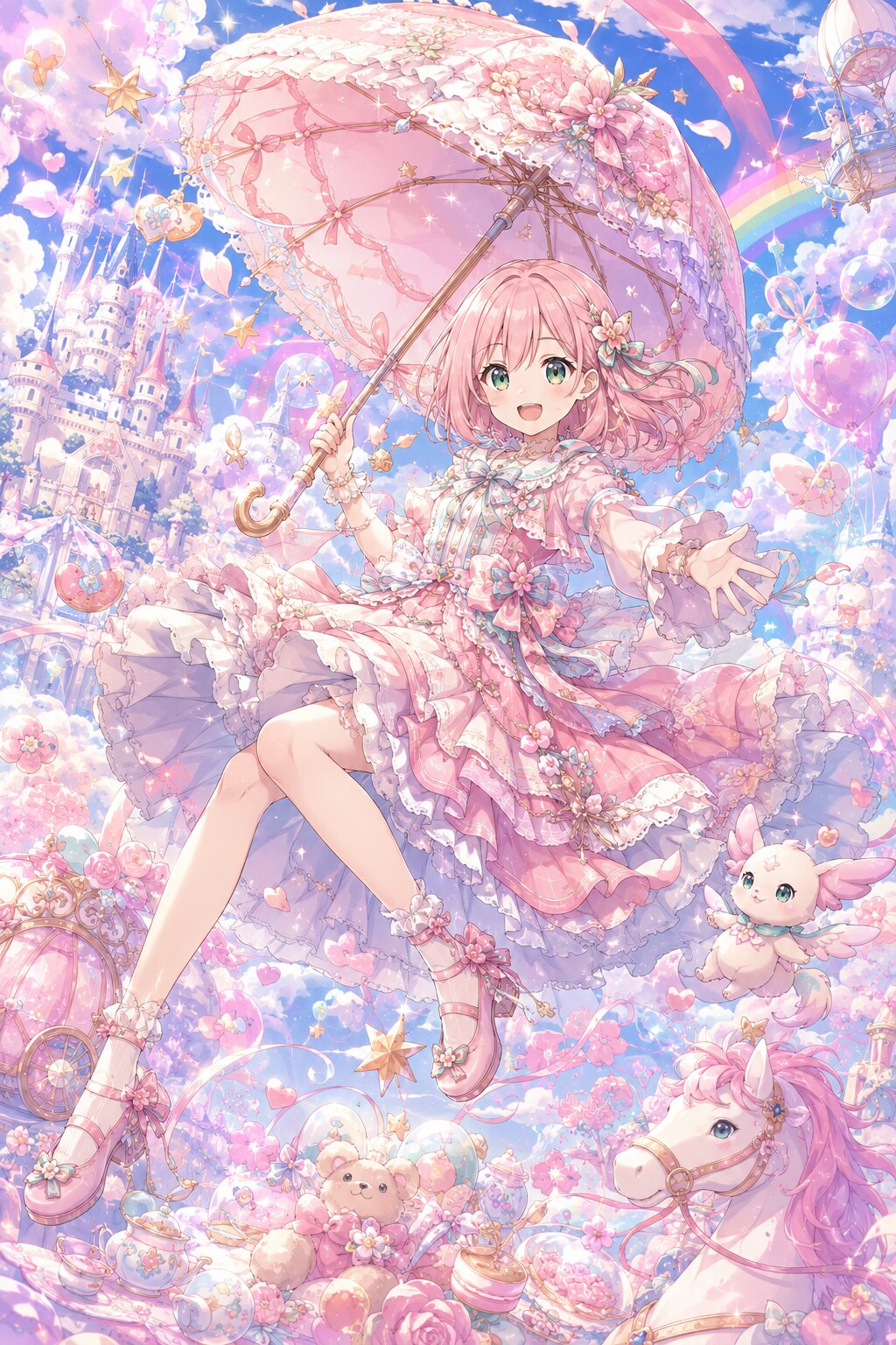 ふわふわふわり | の人気AIイラスト・グラビア