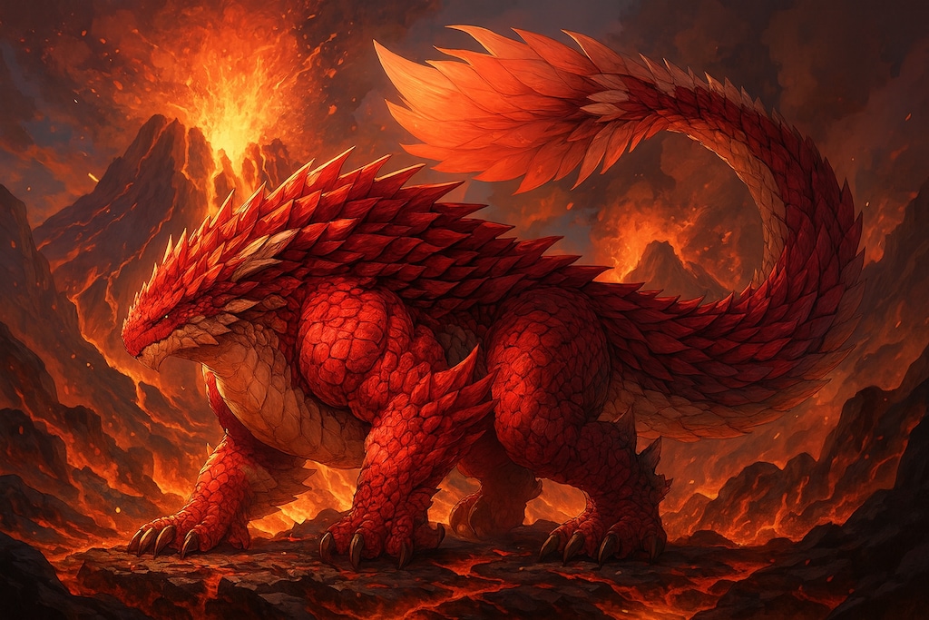 火山帯の重火竜