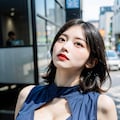 乳見せクロップトップ 10枚目