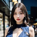 乳見せクロップトップ 12枚目