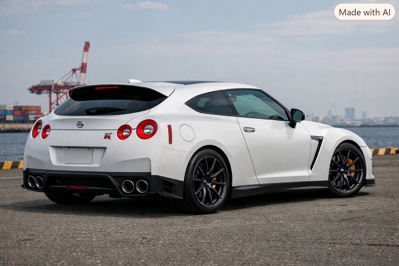 GT-R(R35)をハッチバック化