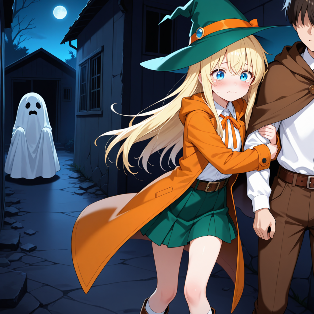 魔法少女とお化け