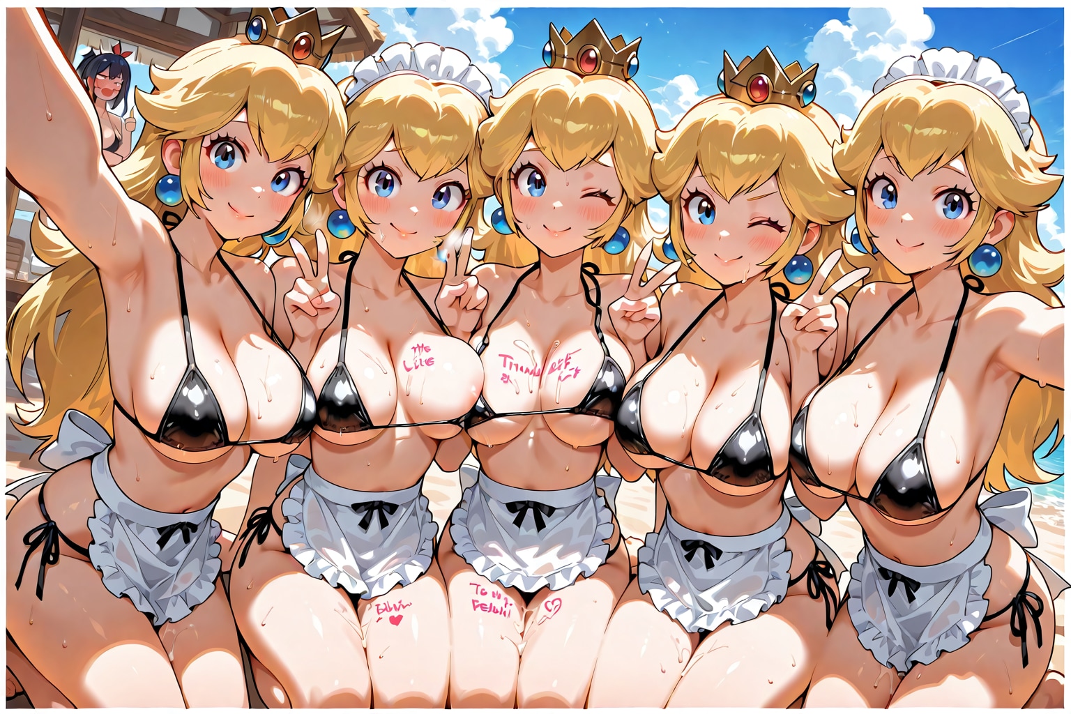夏の一番搾り記念に一枚