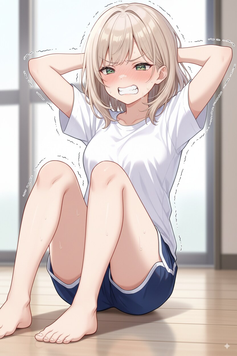 腹筋苦しすぎ！