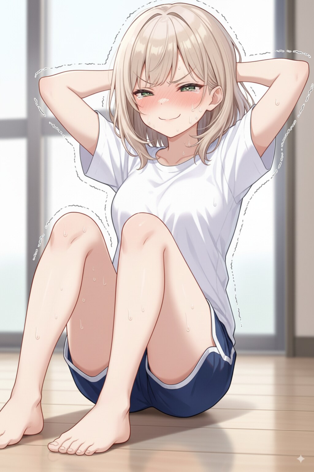 腹筋苦しすぎ！