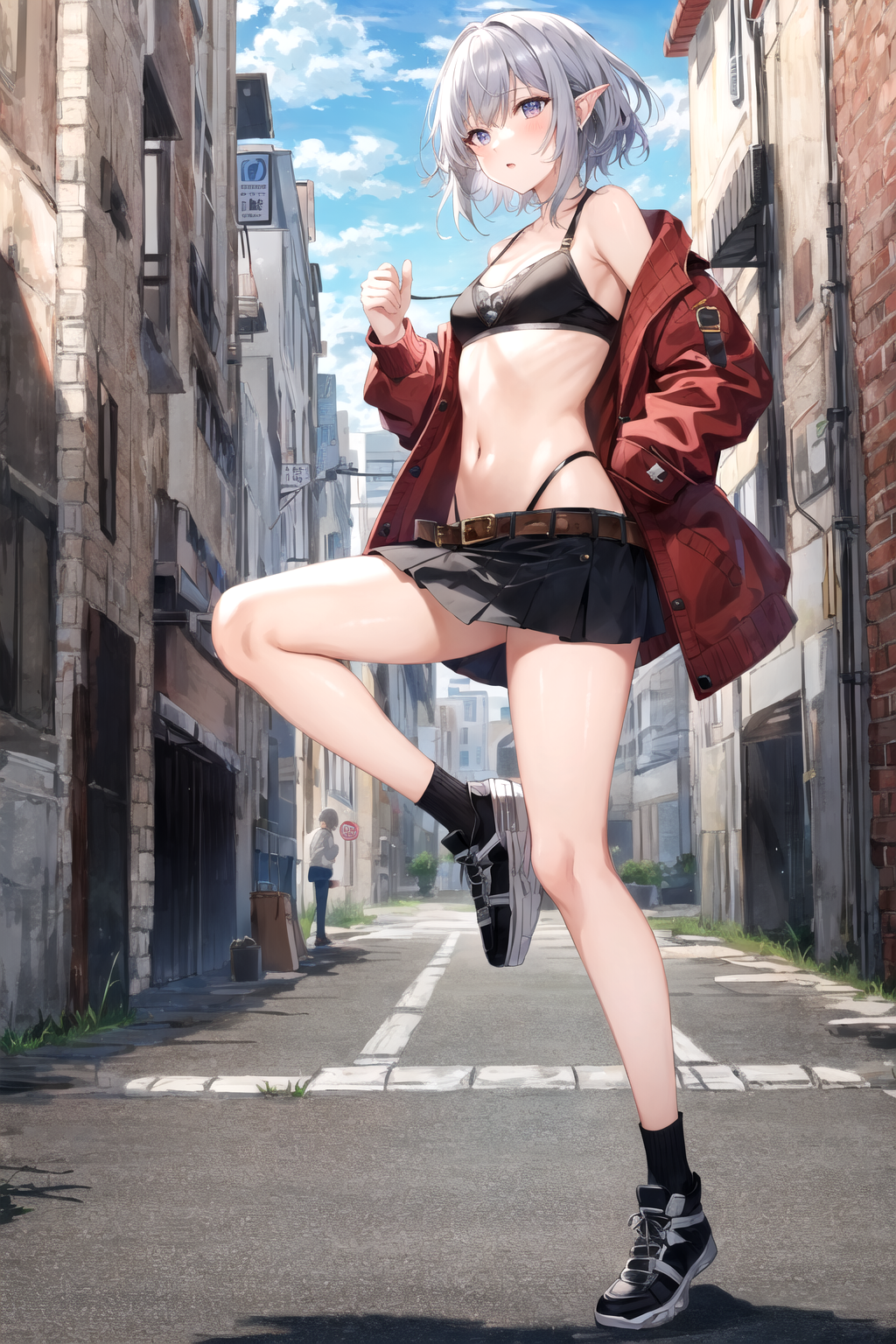 朝のランニング