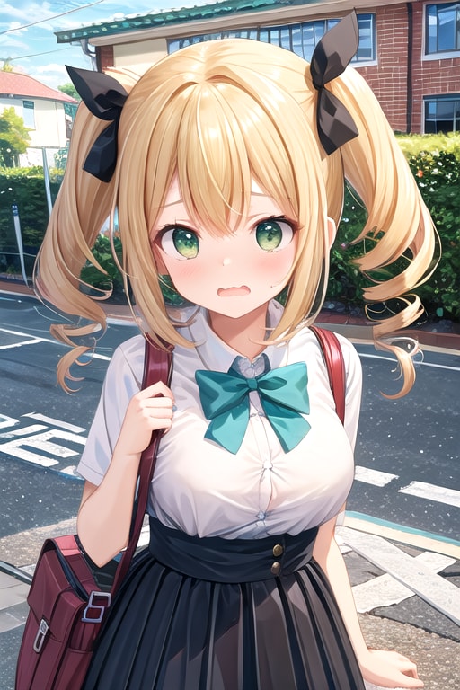 ツインドリルの女の子 | の人気AIイラスト・グラビア