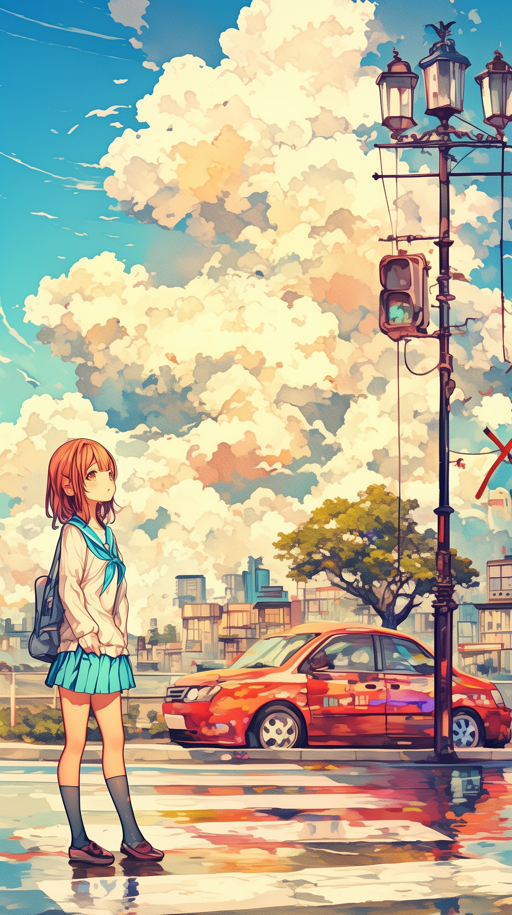 思い出の夏の終わり | の人気AIイラスト・グラビア