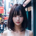 黒髪美女 5枚目