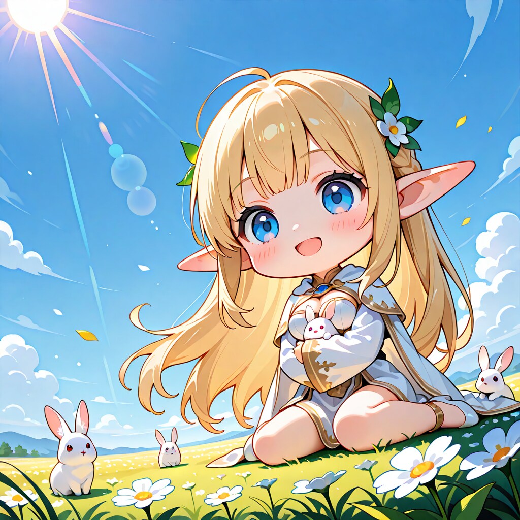 うさぎさんはお友達