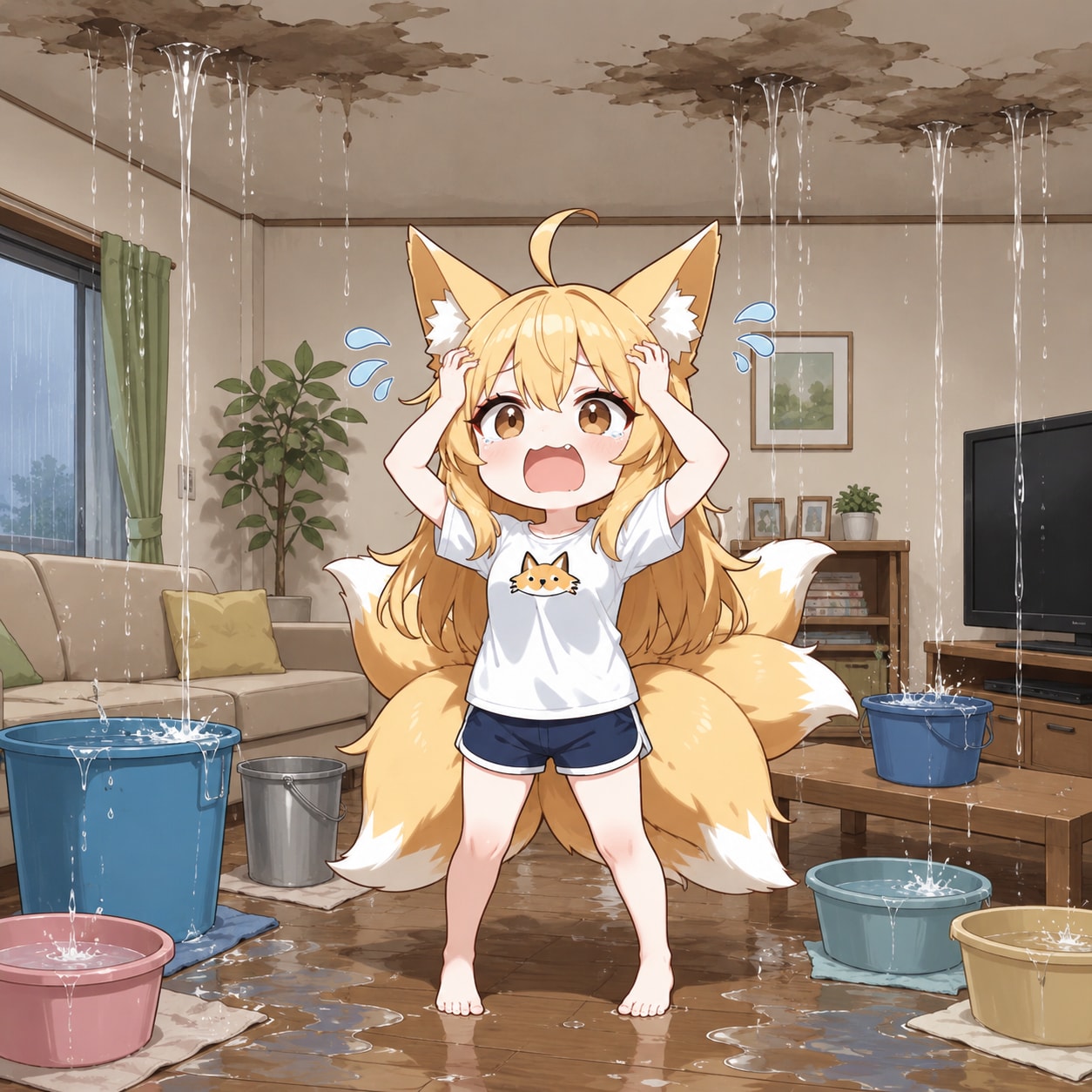 6/11　雨漏り点検の日