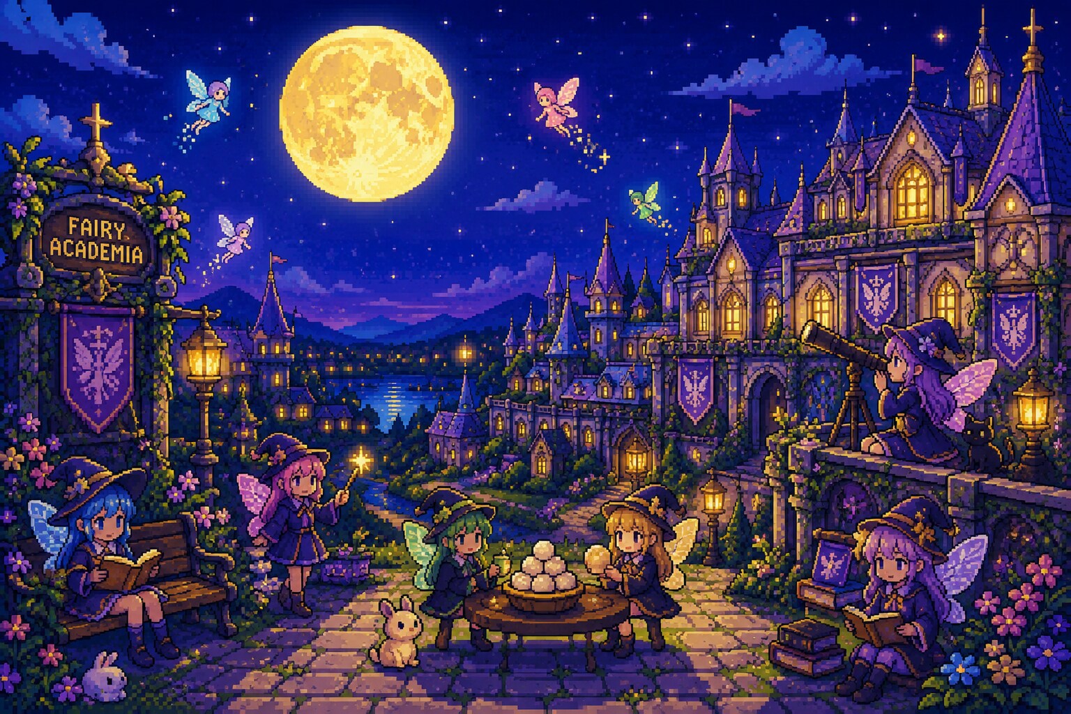 十五夜ってファンタジー🧚‍♂️ | の人気AIイラスト・グラビア