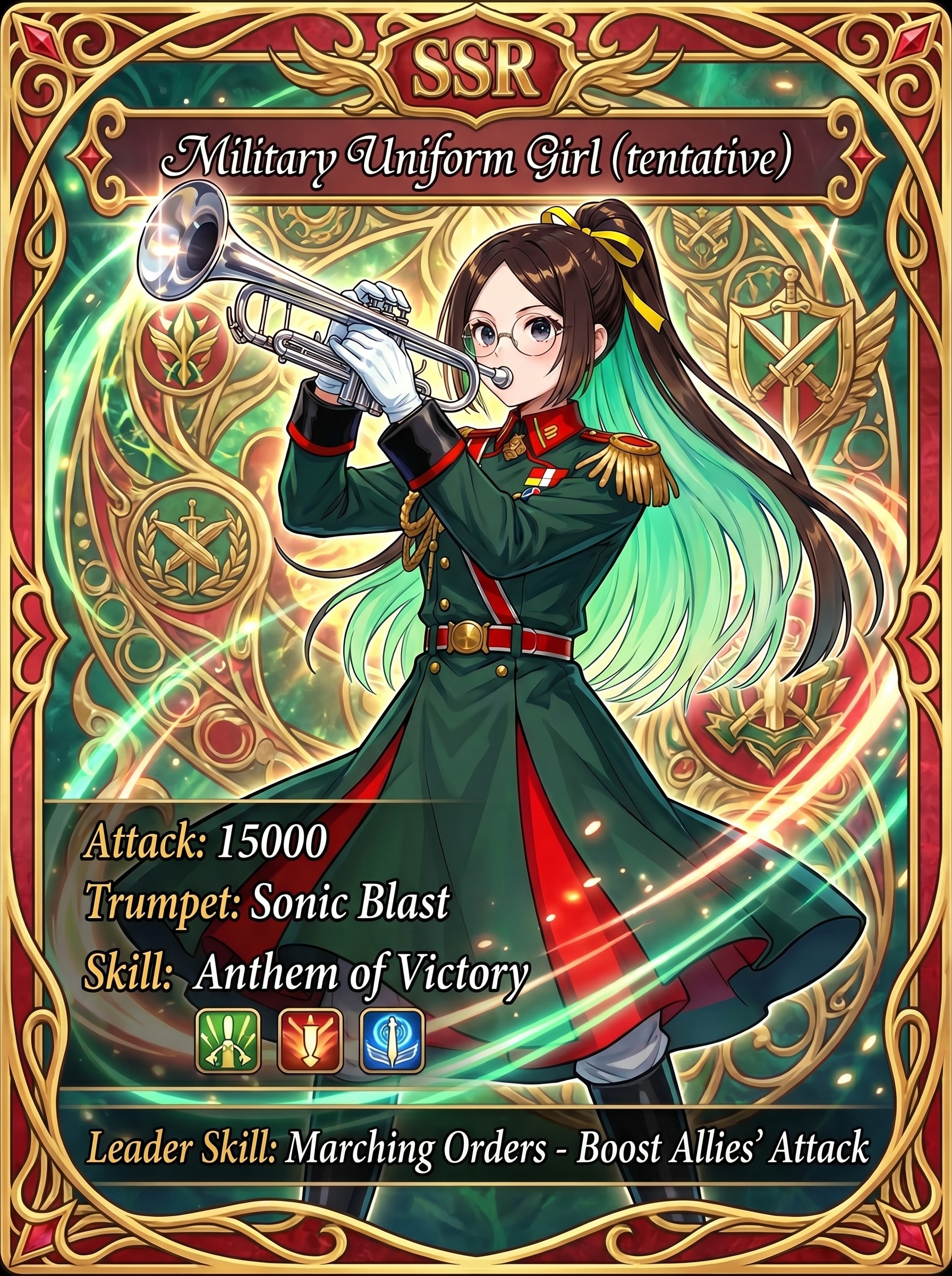 Military Uniform Girl(tentative)<軍服ちゃん> | の人気AIイラスト・グラビア