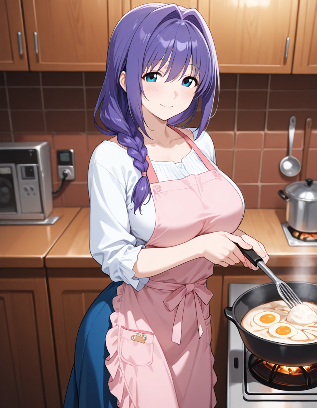 【Kanon】料理中の秋子さん