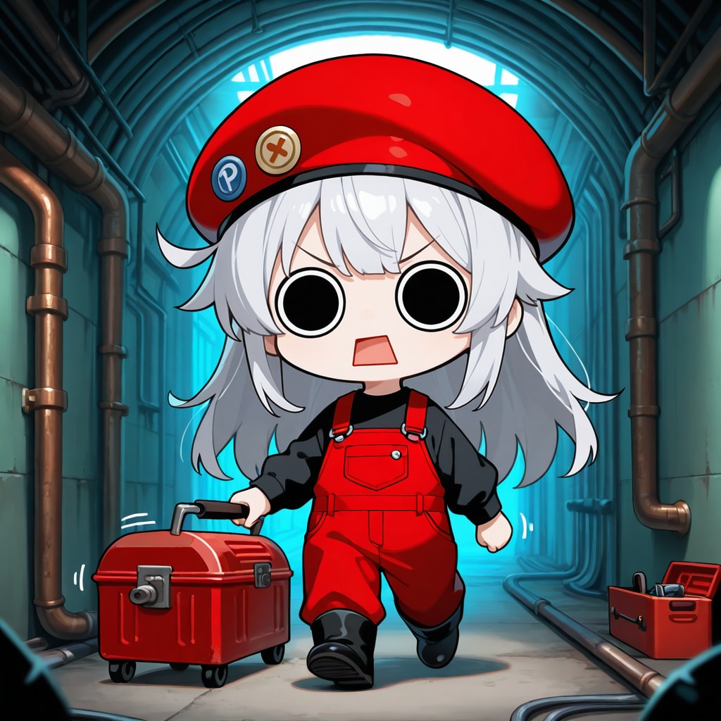 配管工えらいこっちゃ嬢