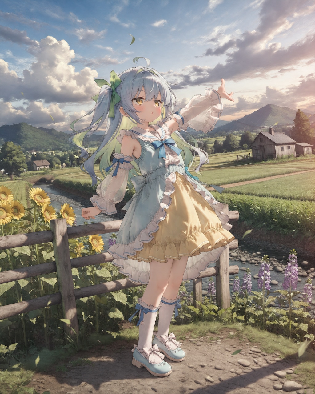 フリフリセーラードレス