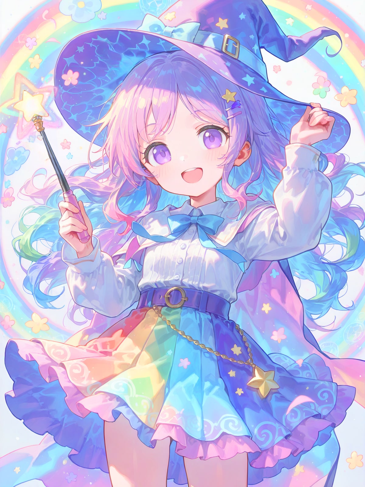 Rainbow spell | の人気AIイラスト・グラビア