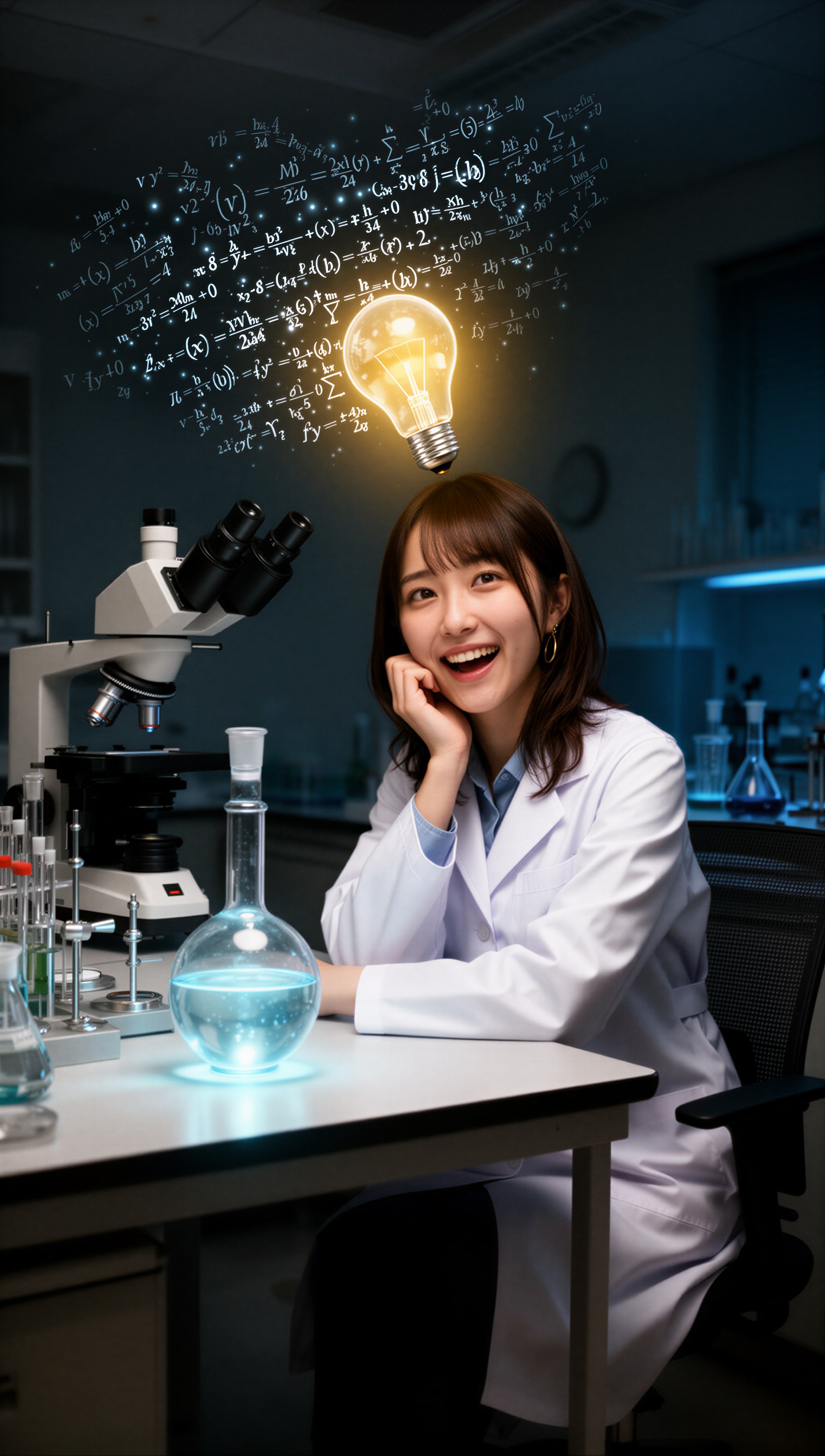 何かひらめいた女の子 | の人気AIイラスト・グラビア