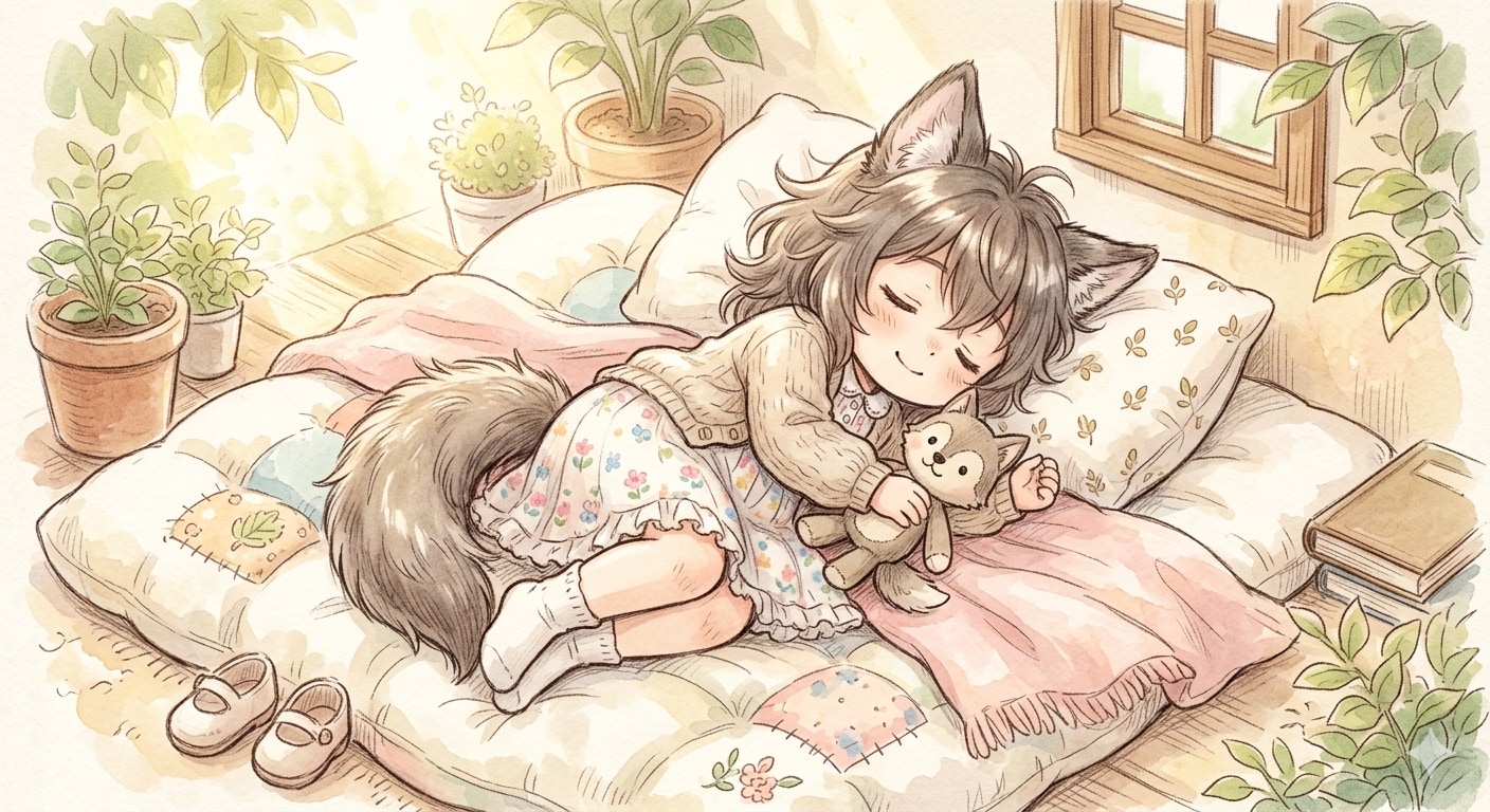 お昼寝タイム | の人気AIイラスト・グラビア
